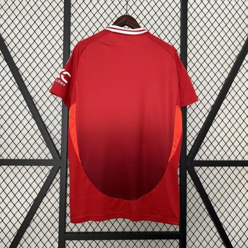24-25 Manchester United Home Football Jersey Fan Edition